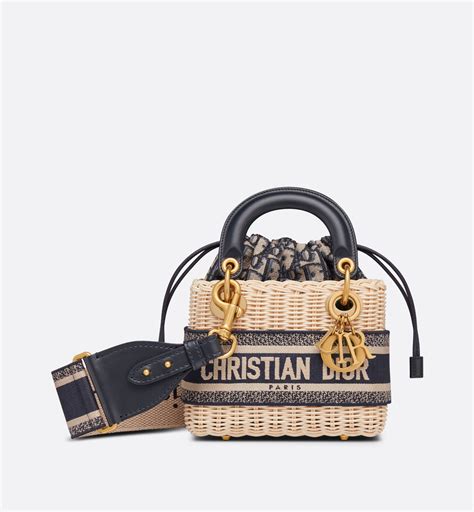 dior lounge bag oblique|lady Dior wicker bag.